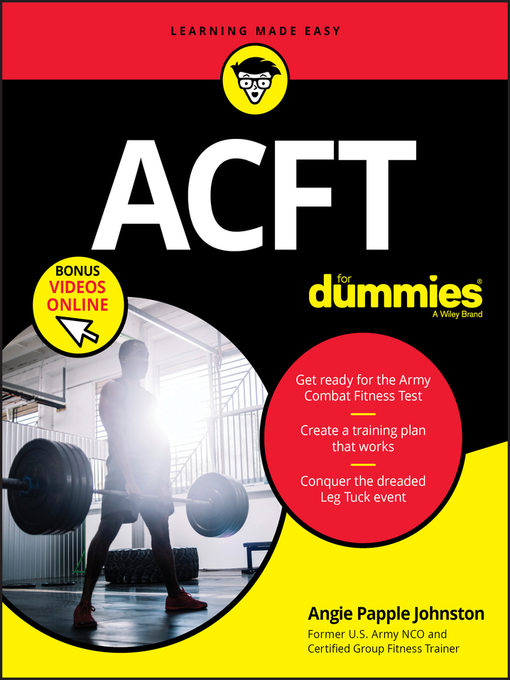 Cover image for ACFT Army Combat Fitness Test For Dummies